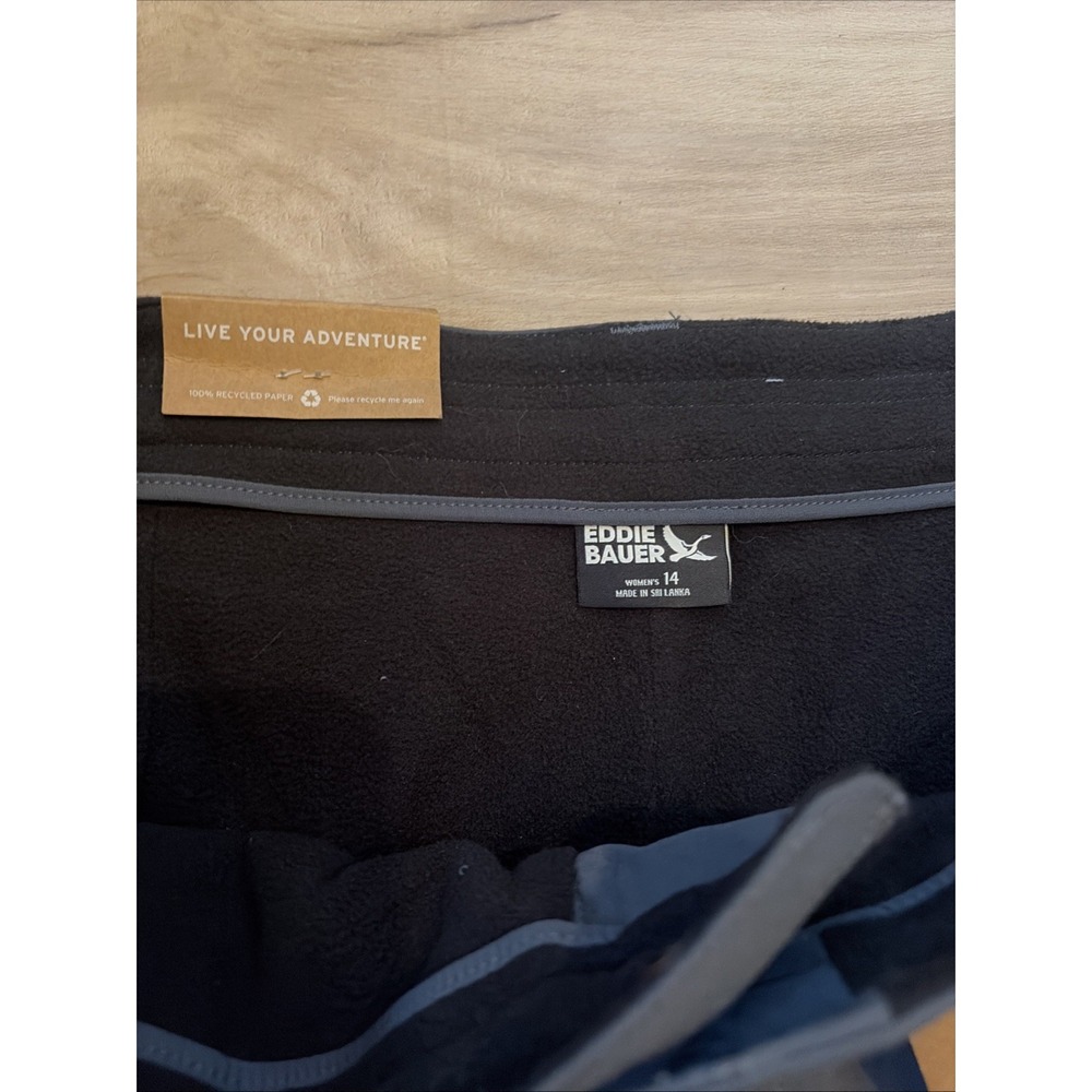 Eddie Bauer Women's Rainier Fleece lined Pants NWT Size 14 - Picture 8 of 11